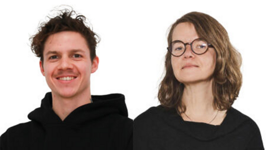 Portraits of Franz Roman Schmid and Julia Sophia Crone